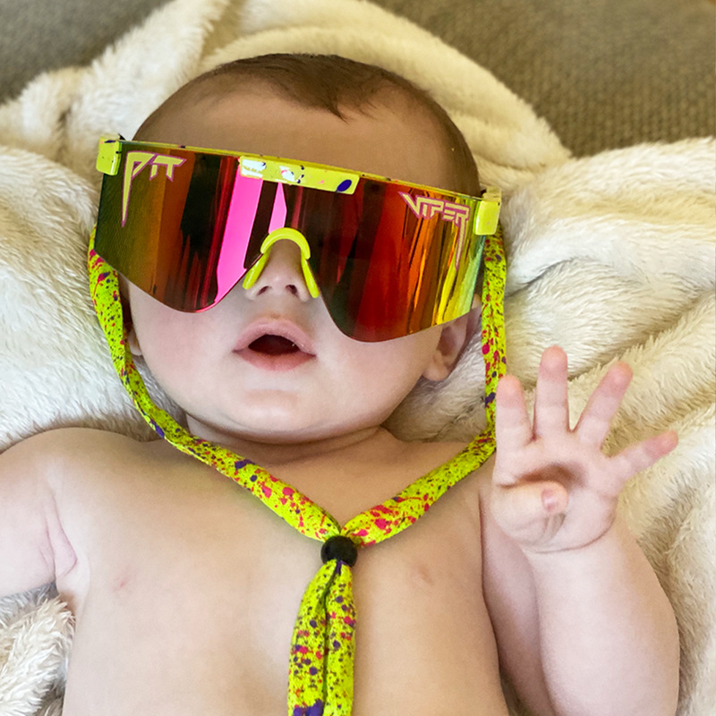 / Z87+ Rainbow | top_secret_website_image.JPG | Baby holding up four fingers wearing Pit Viper Sunglasses