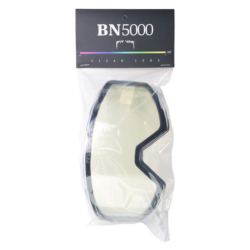 Clear | full_frontal.JPG | The BN5000 Goggles Replacement Lens from Pit Viper