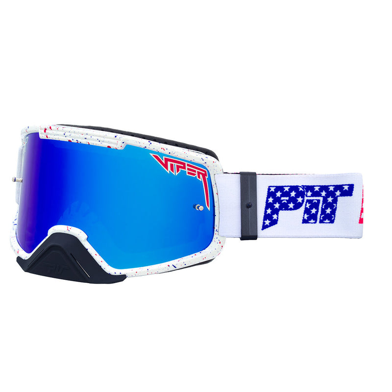 Blue / Large | side_view.JPG | The Merika Brapstrap Moto Goggle from Pit Viper