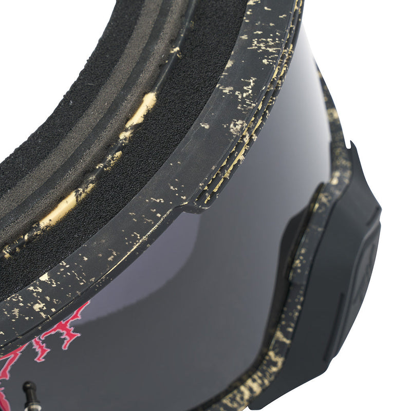 Smoke / Small | im_ready_for_my_closeup.JPG | The Reign in Mud Brapstrap Moto Goggle Small from Pit Viper