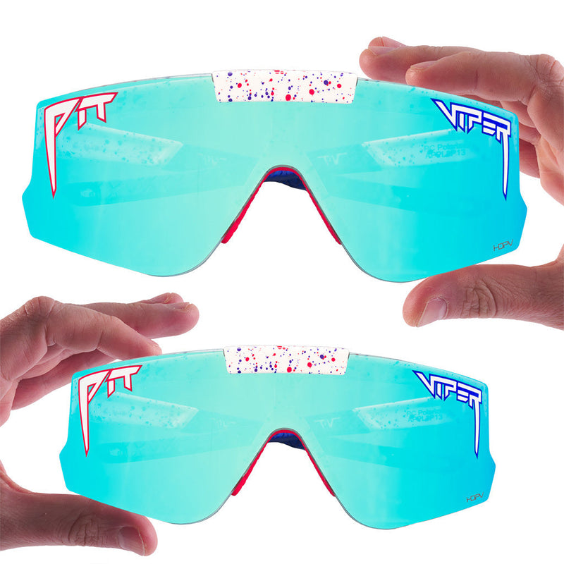 HDPV Polarized Blue / Regular | there_are_two_sizes.JPG | The Merika Flip-Offs Sunglasses from Pit Viper