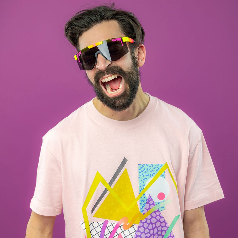 Polarized Smoke / Wide | photo_of_person.JPG | The Italo Original from Pit Viper Sunglasses