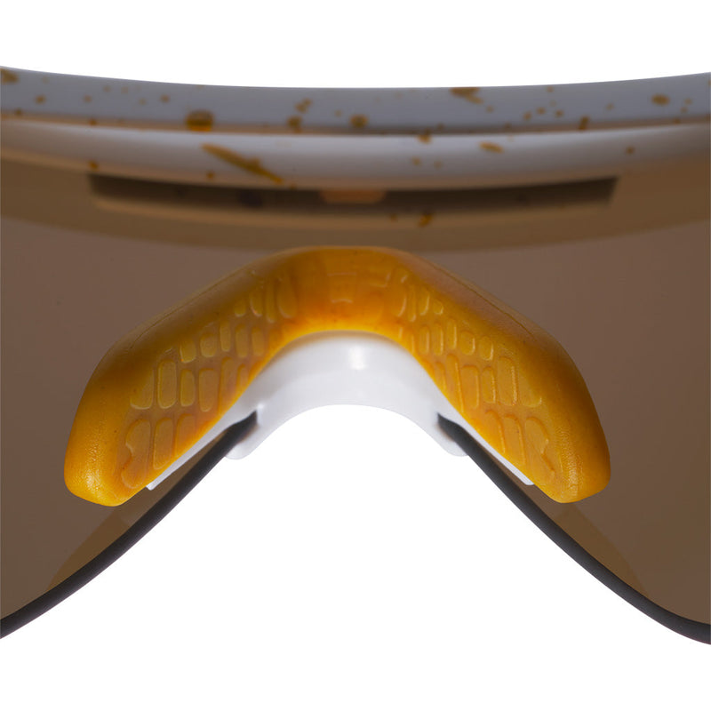 HDPV Polarized Gold / Regular | gotcha_nose.JPG | The Bel Air Original, shield style sunglasses from Pit Viper, polarized sunglasses from Pit Viper