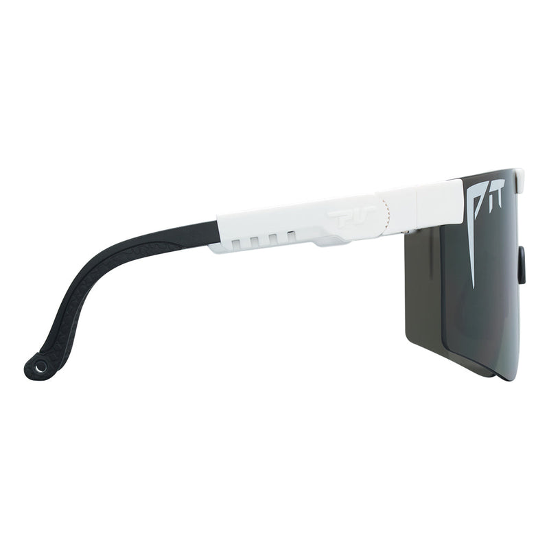 Smoke / Regular | even_more_side-view.JPG | The Miami Nights Original 2.0, shield style sunglasses from Pit Viper