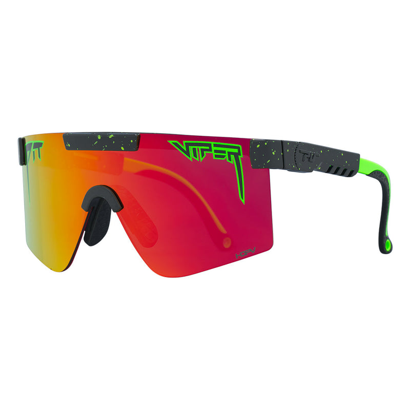 HDPV Polarized Orange / Regular | side_view.JPG | The Monster Bull Original Regular, shield style sunglasses from Pit Viper, polarized sunglasses from Pit Viper