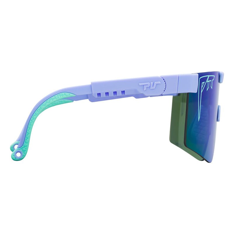 HDPV Polarized Blue-Green / Regular | even_more_side_view.JPG | The Moontower Original Regular, shield style sunglasses from Pit Viper, polarized sunglasses from Pit Viper