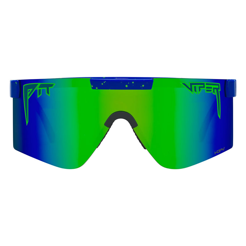 HDPV Polarized Blue-Green / Wide | full_frontal.JPG | The Leonardo Original 2.0, polarized sunglasses from Pit Viper