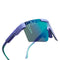 HDPV Polarized Blue-Green / Wide | im_ready_for_my_closeup.JPG | The Moontower Original Regular, shield style sunglasses from Pit Viper, polarized sunglasses from Pit Viper
