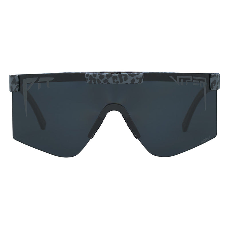 HDPV Polarized Smoke / Wide | full_frontal.JPG | The Nocturnal Original Wide, shield style sunglasses from Pit Viper, polarized sunglasses from Pit Viper