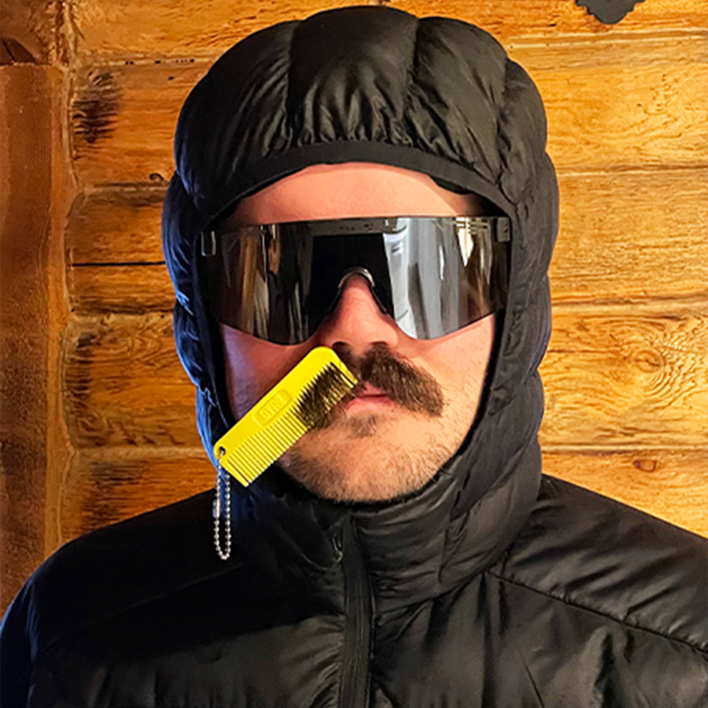 /Polarized Mirror | lalalalala.JPG | Man with a comb in his mustache wearing Pit Viper Sunglasses