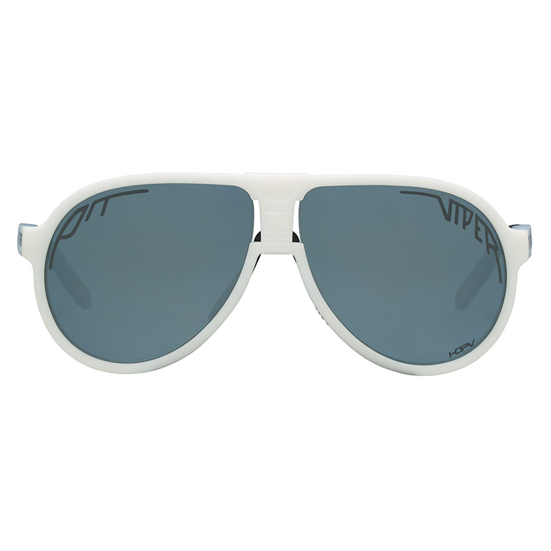 / HDPV Polarized Silver | full_frontal.JPG | The Miami Night Jethawk, polarized aviator sunglasses from Pit Viper