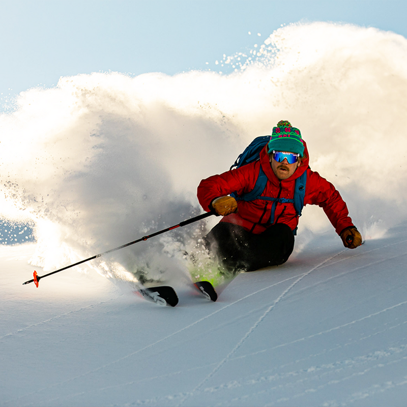 / Z87+ Blue | you_want_to_buy_this.JPG | Man skiing wearing Pit Viper Sunglasses