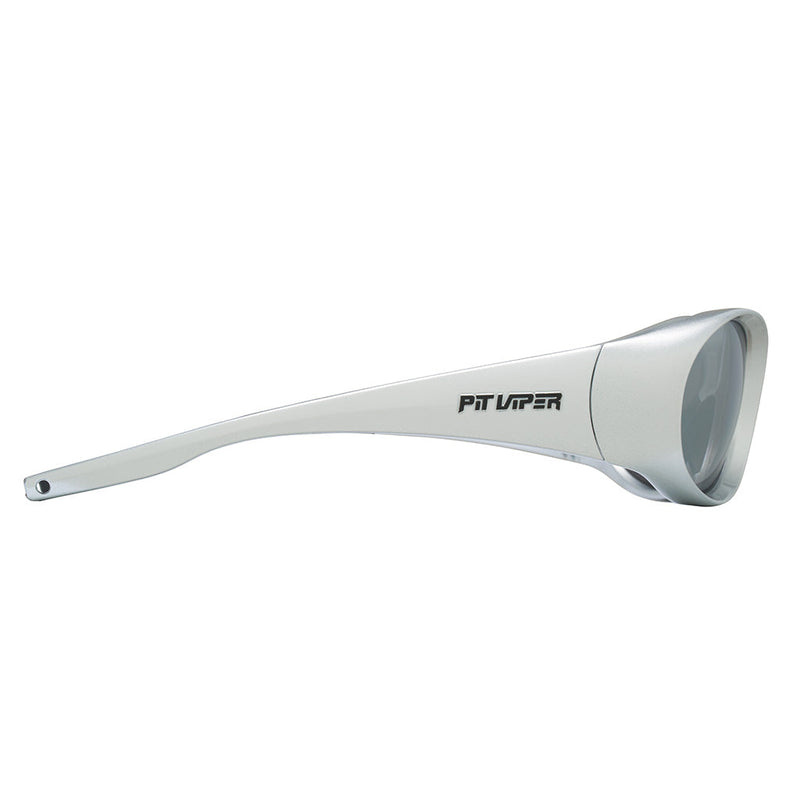 Silver | even_more_side_view.JPG | The Spine Tingler Slammer from Pit Viper Sunglasses